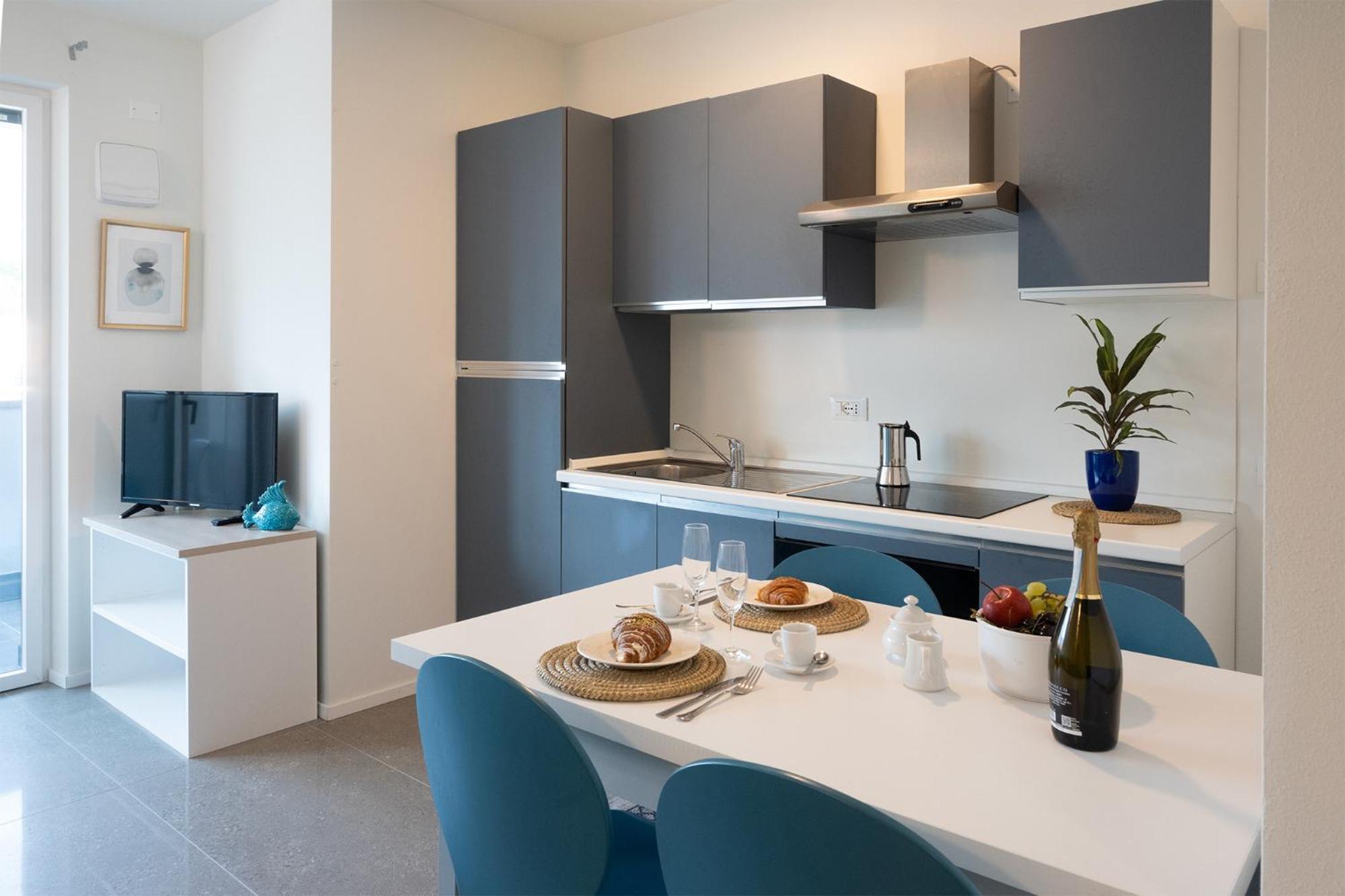 Civetta Blu, Blue Owl Apartments Trento Dış mekan fotoğraf