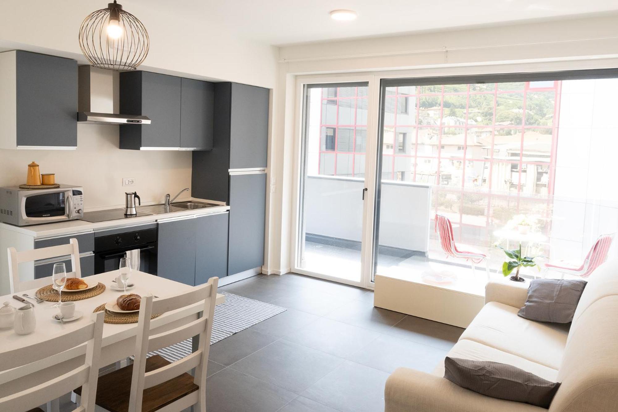 Civetta Blu, Blue Owl Apartments Trento Dış mekan fotoğraf